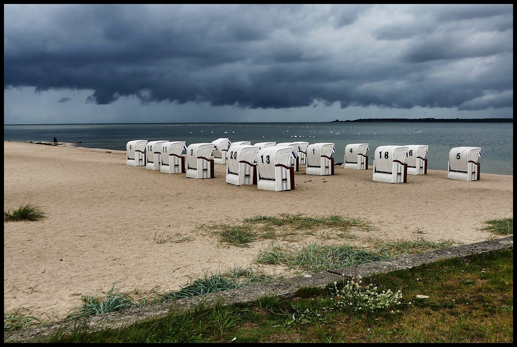 September am Ostseestrand