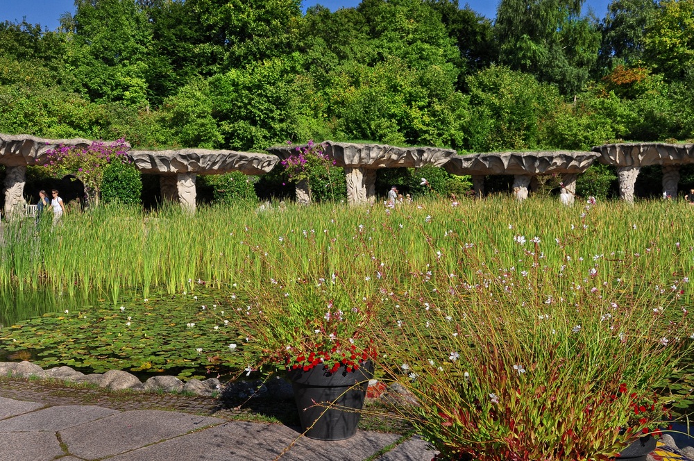 September an der Grotte......