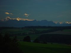 September-Küchenfensterblick