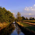 September....     Landschaft im Abendlicht