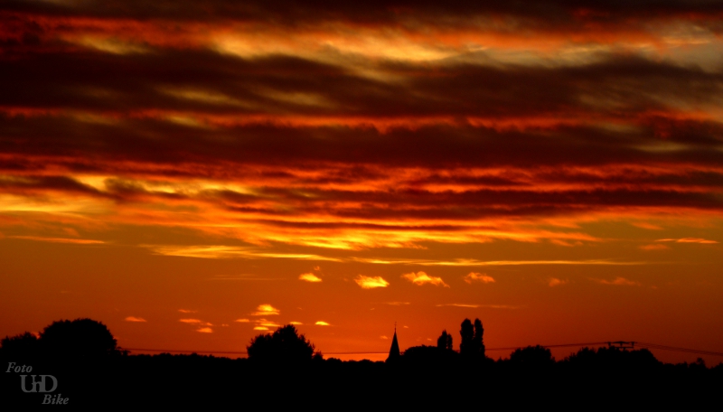 September Sonnenuntergang