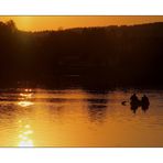 Septemberabend am Fichtelsee