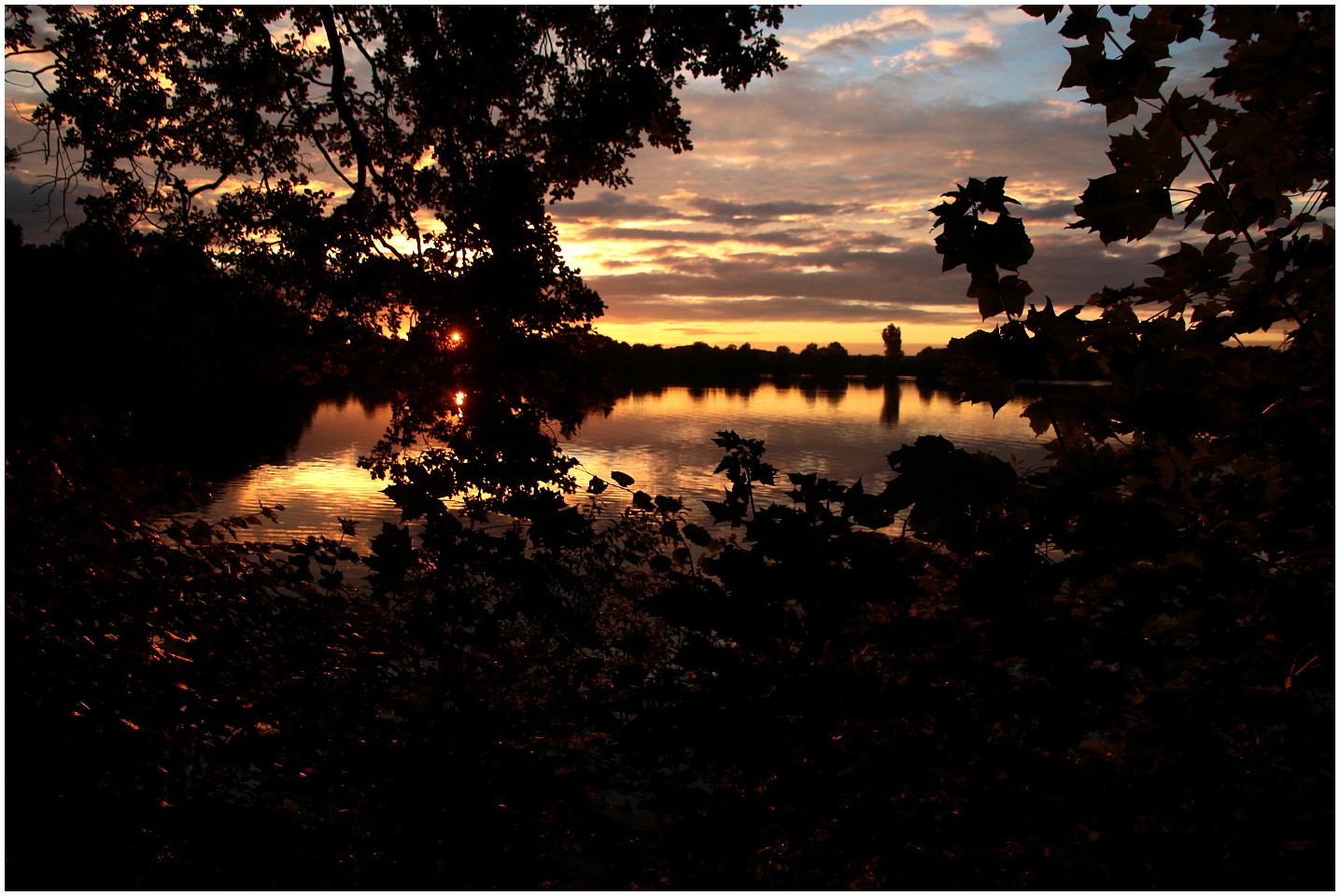 Septemberabend am See (2)