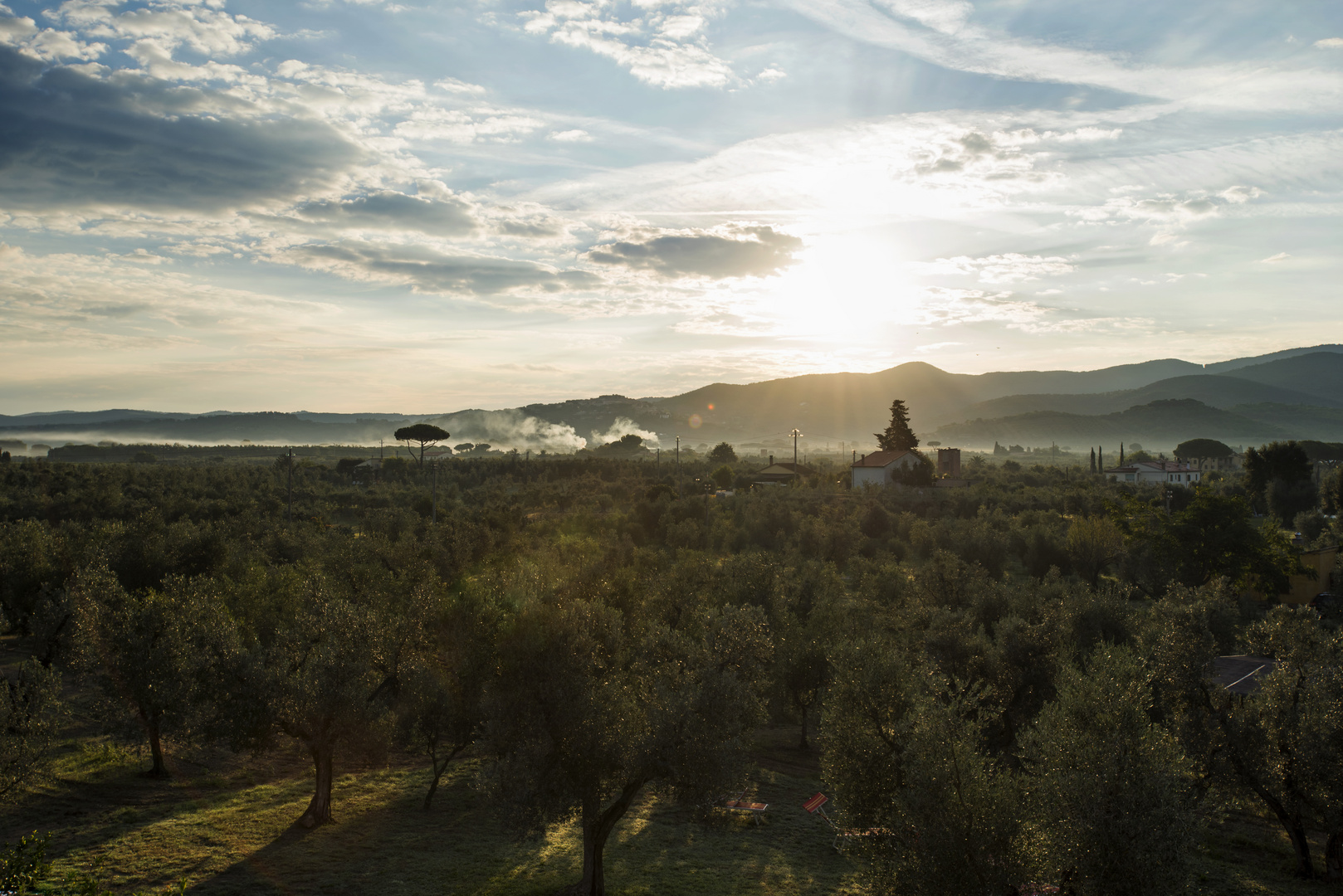 Septembermorgen in der Maremma Livornese