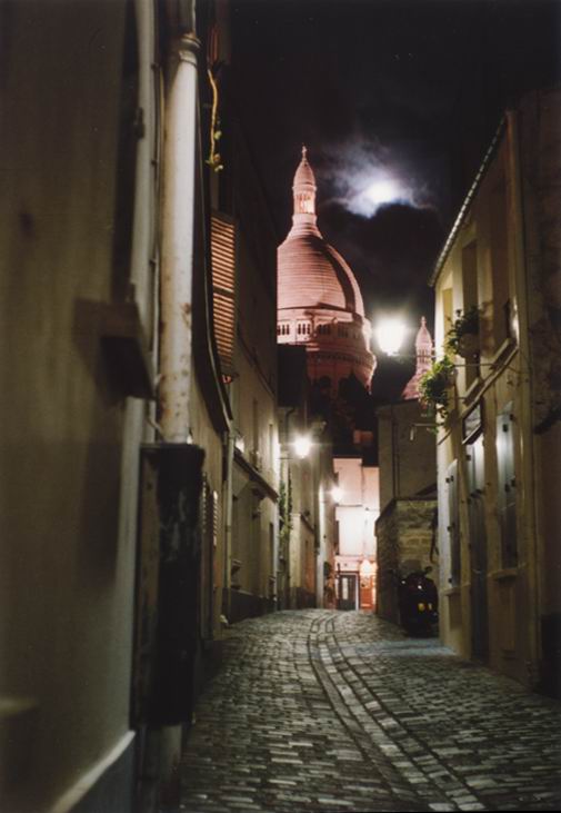 septembernacht auf dem mont matre