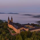 Septembernebel unterhalb von Kloster Banz