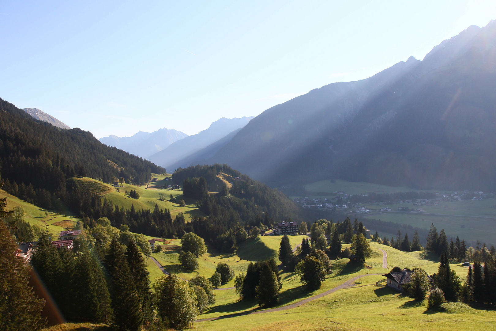 Septemberstimmung im Lechtal