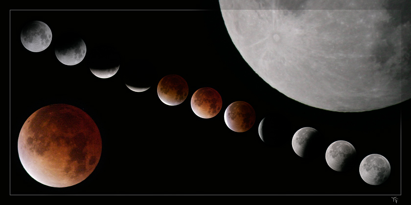 - sequence of an eclipse -