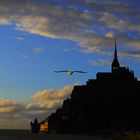 serata a Mont-Saint-Michel