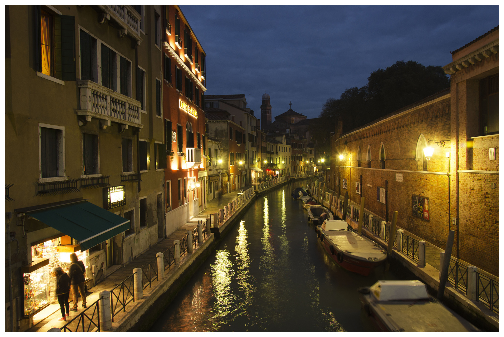 Serata a zonzo x i canali di Venezia