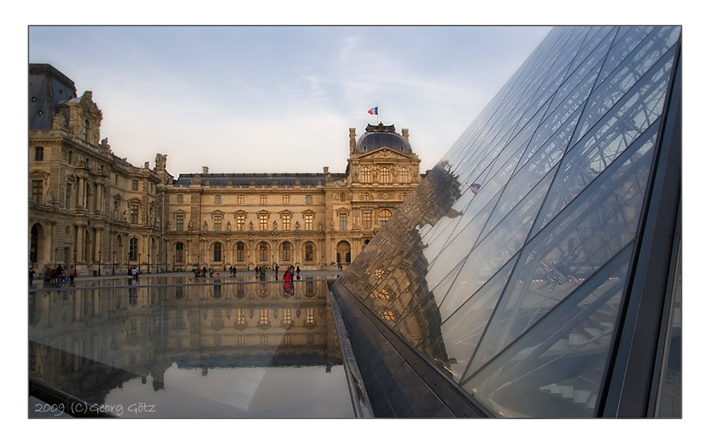 Serata d'animo al Louvre.