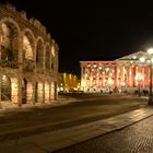 Serata in piazza Bra, Verona