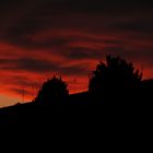 serata infuocata dal mio balcone...