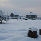 Serbien im tiefen Winter