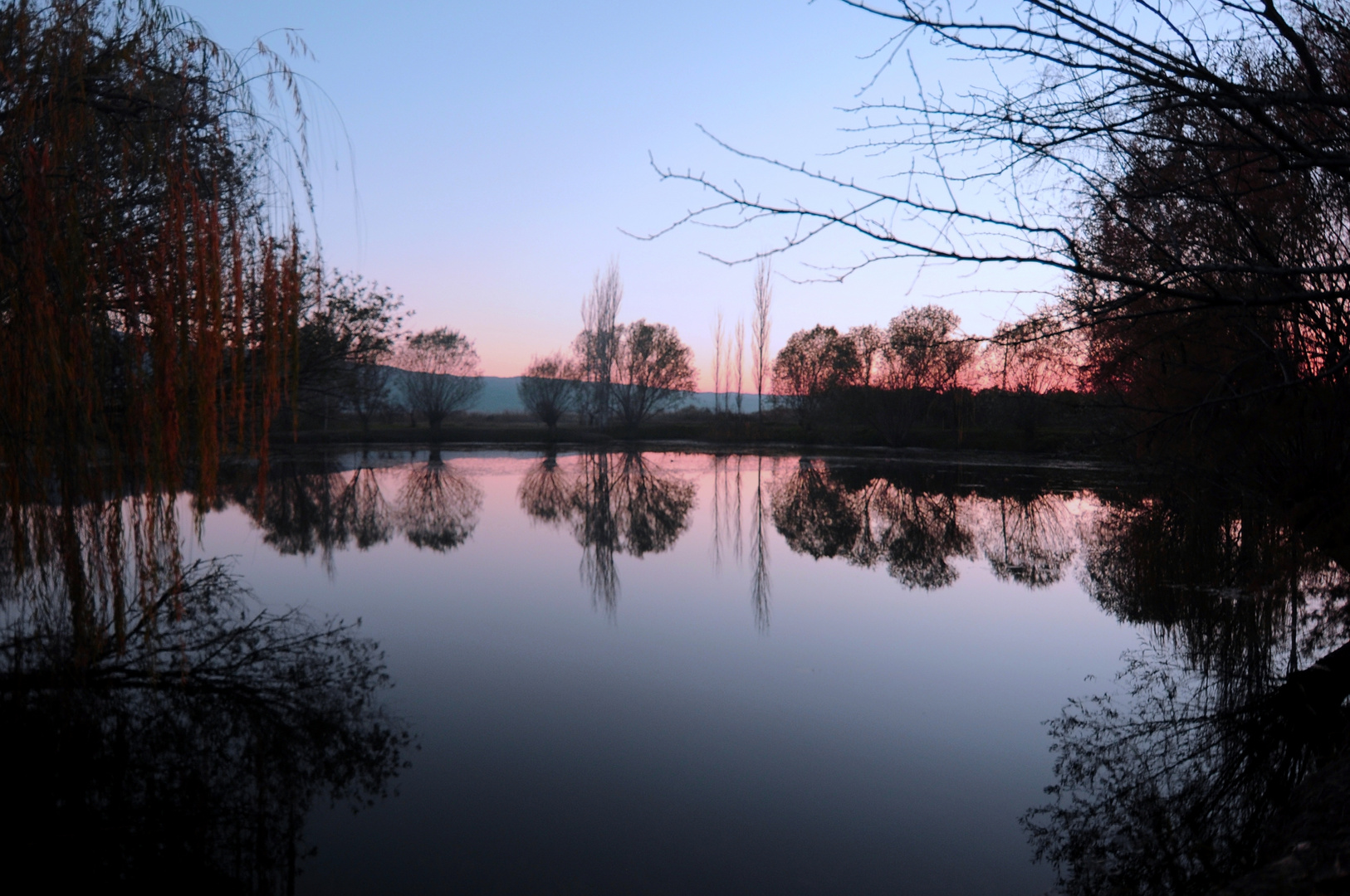 Serene sunset