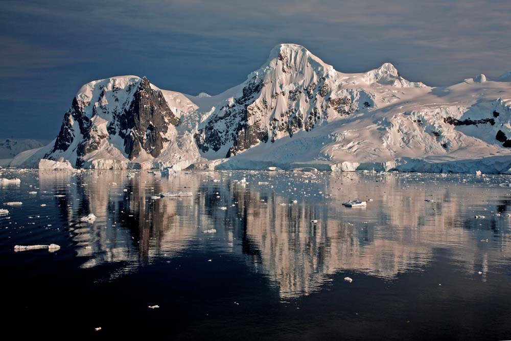 Sérénité antarctique. Pris depuis Le Diamant.