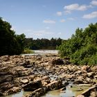 Serepok river in dry season