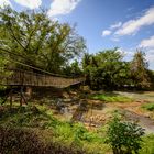 Serepok river in dry season