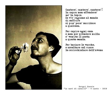 Sergej esenin lettera alla madre