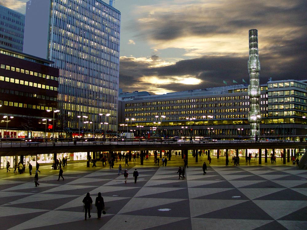 Sergel square, Stockholm