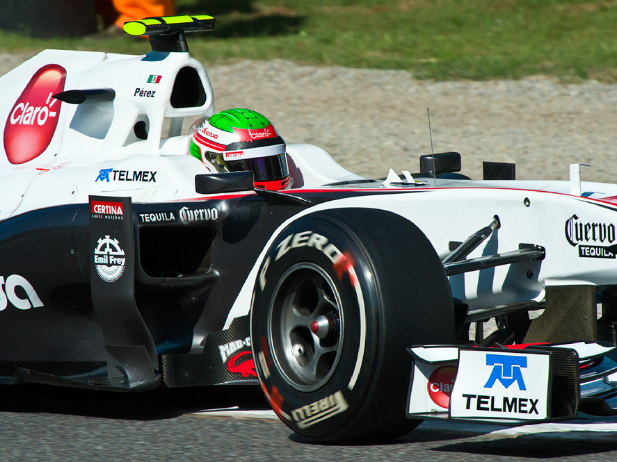 Sergio Perez Monza 2011