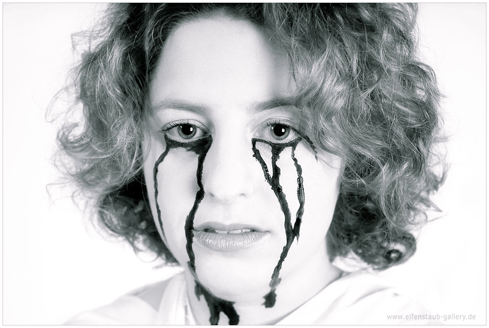 Serie Black Tears Portrait Foto & Bild portrait, portrait frauen