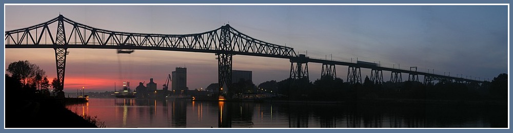 Serie Hochbrücke Rendsburg letztes Bild