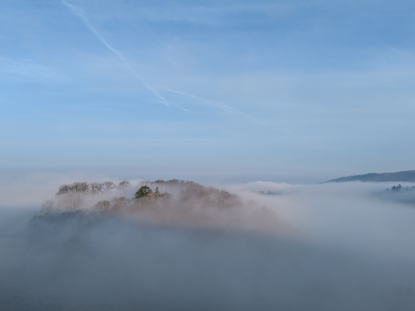 Serie: Morgennebel im Odenwald