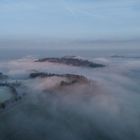 Serie: Morgennebel im Odenwald