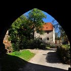 Serie Nr. 1......Burg Gnandstein.........Bild......Nr. 2...."Blick durch das Burgtor"