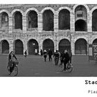 Serie Stadtleben 2008-9 - Verona Piazza Bra V