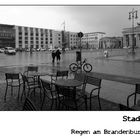 SERIE Stadtleben - Berlin - Regen am Brandenburger Tor