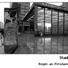 SERIE Stadtleben - Berlin - Regen am Potsdamer Platz I