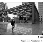 SERIE Stadtleben - Berlin - Regen am Potsdamer Platz II