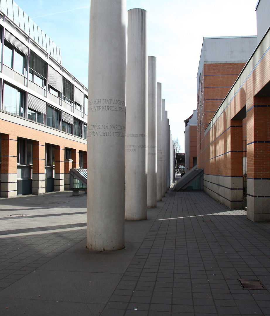 Serie "Straße der Menschenrechte" Nürnberg  II