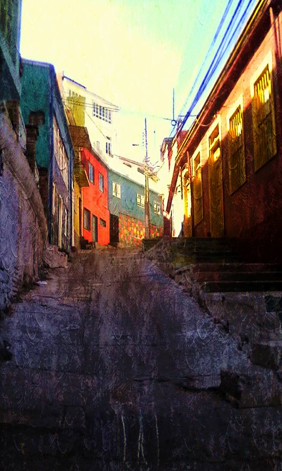 Serie Valparaiso 4, Subida al cerro Artilleria