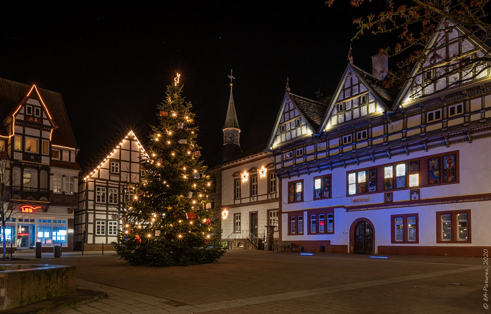 Serie Weihnachtsbeleuchtung