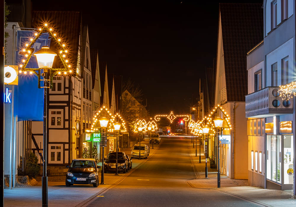 Serie Weihnachtsbeleuchtung