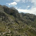 Serpentinenstraße "Sa Calobra" (Tramuntana Gebirge Mallorca)