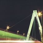 Serverinsbrücke in Köln bei Nacht