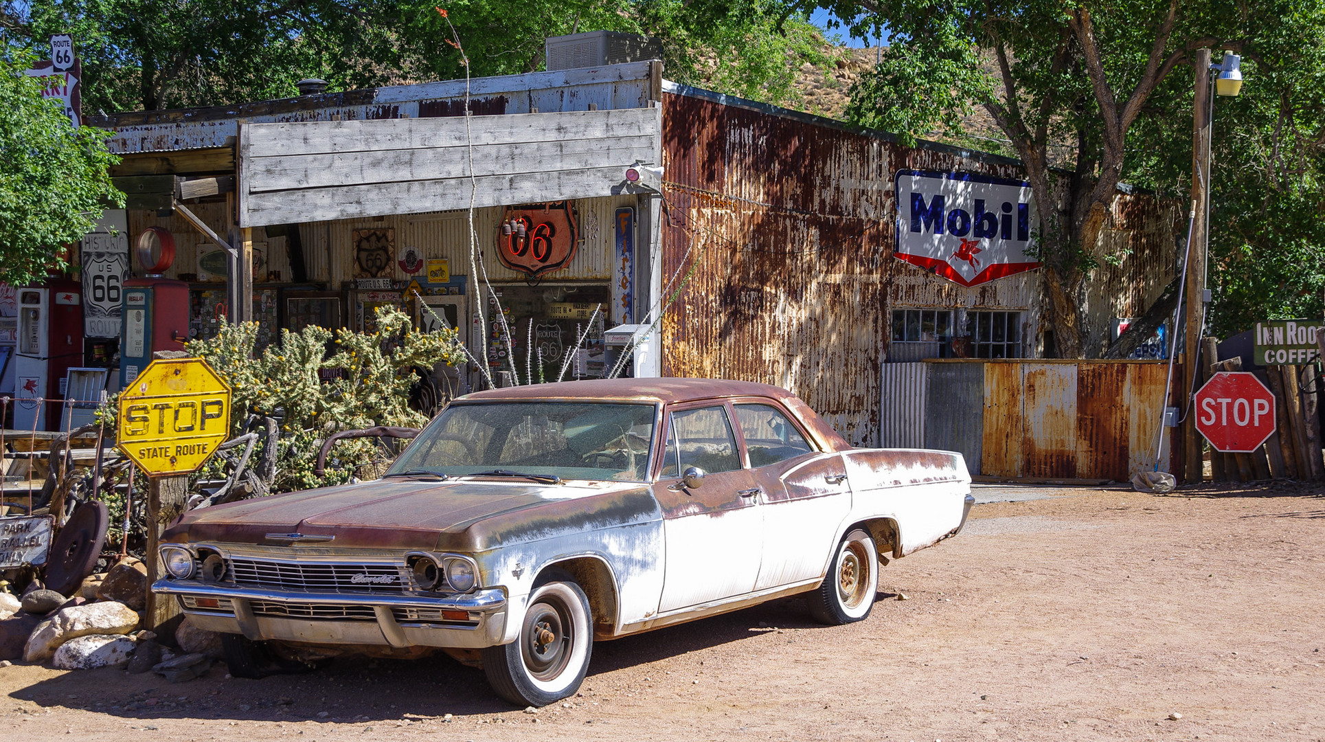 Service dringend nötig an der Route 66