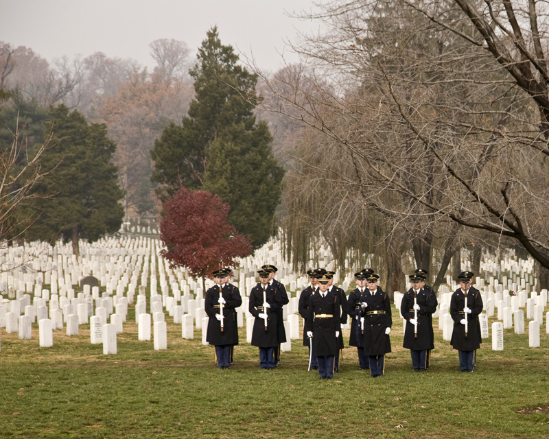 Services at Arlington National Cemetery