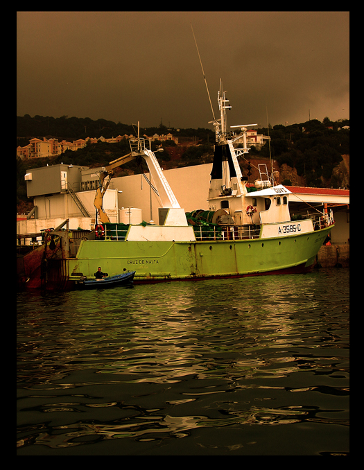 Sesimbra - diving early morning