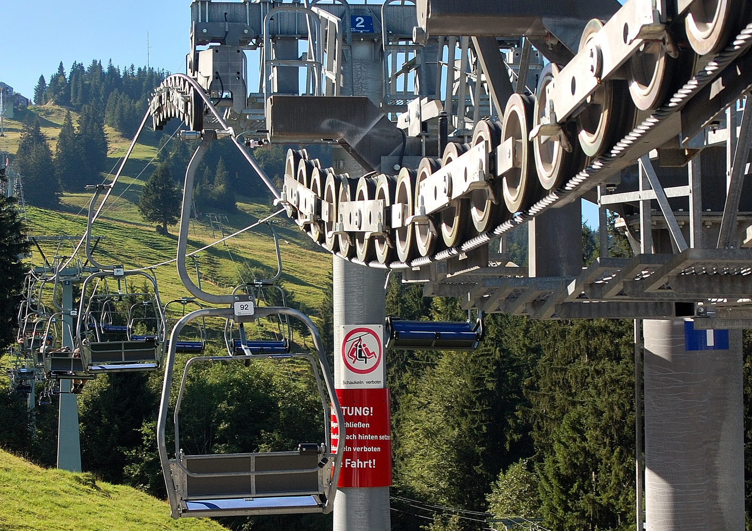 Sesselbahn im Allgäu