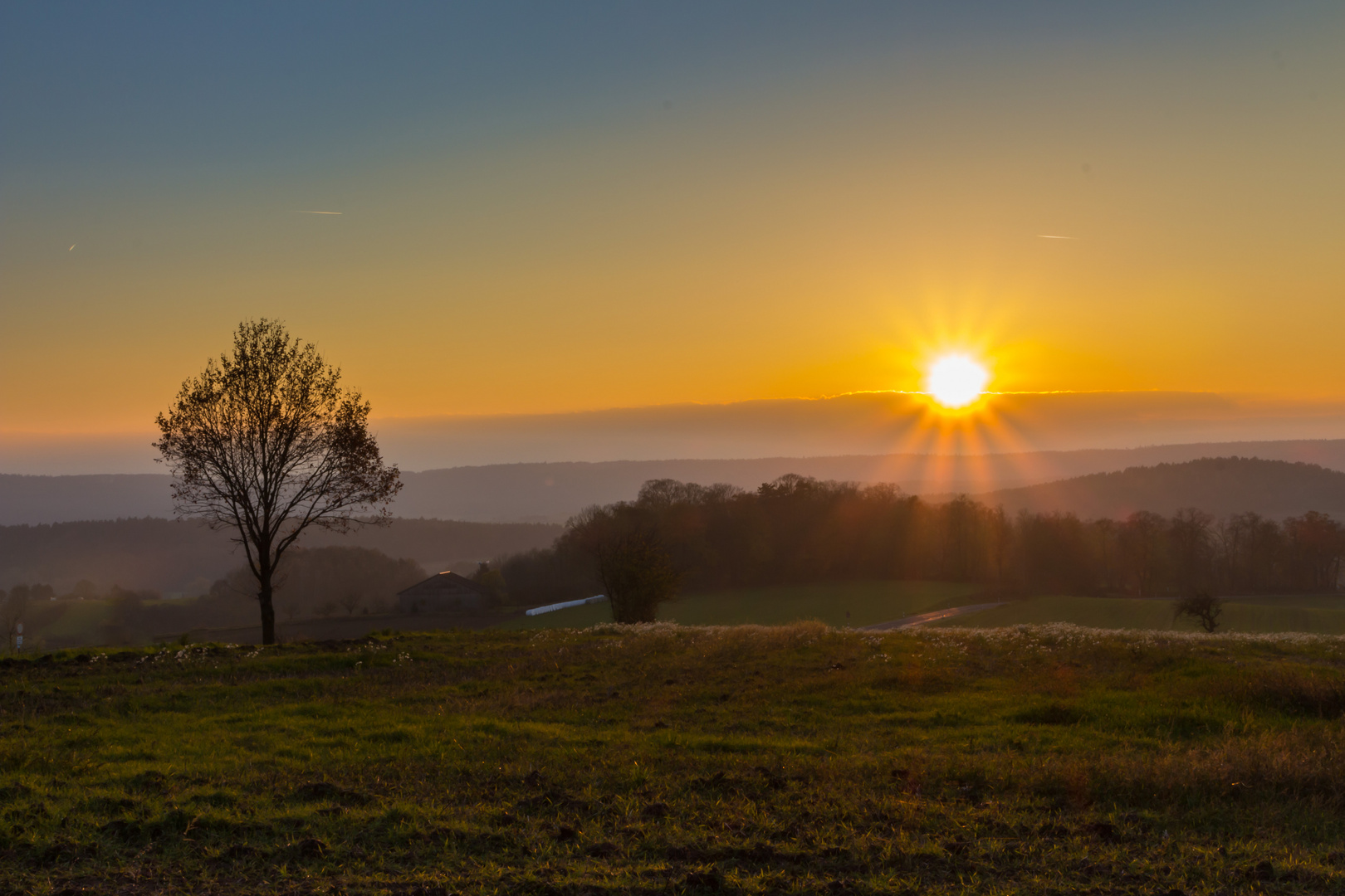 Sesslach am Abend