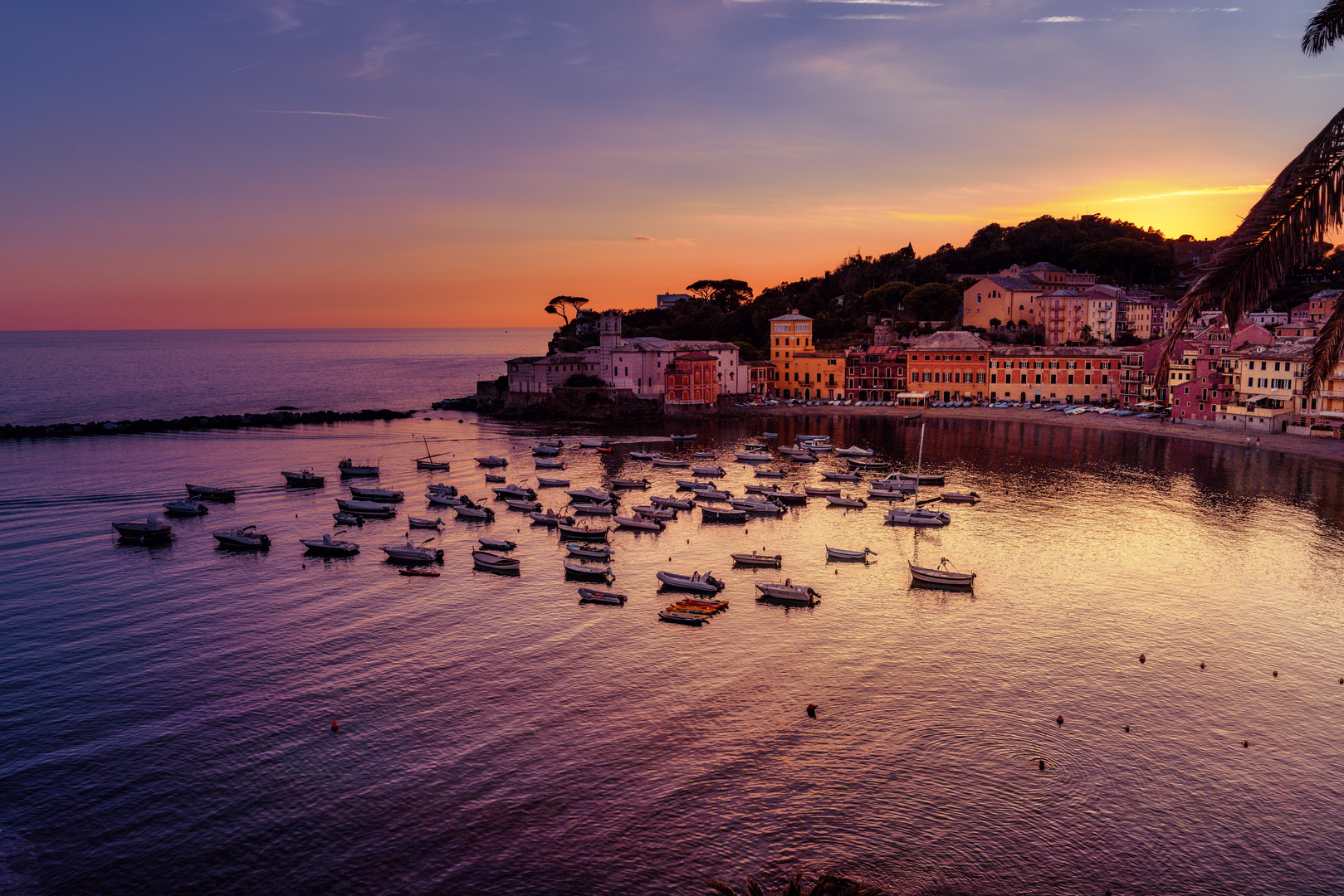 Sestri Levante Abendstimmung 