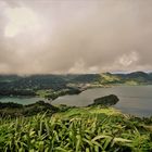 Sete Cidades crater panorama