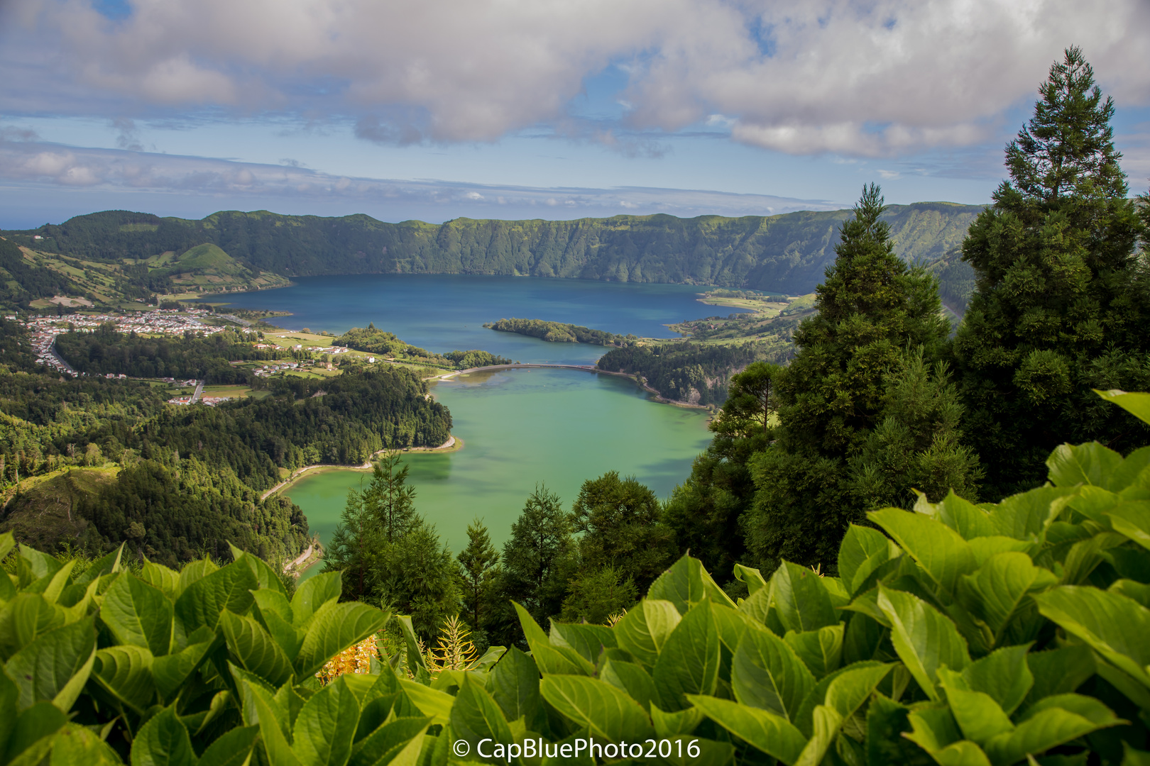 Sete Cidades  Lagoa Azul y Lagoa Verde