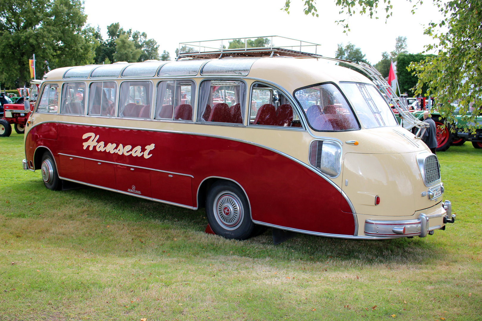 Setra Bus 153 auf Oldtimertreffen