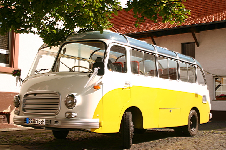 Setra S6 nach der Hochzeitsfahrt